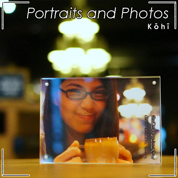 KOHI Frameless Crystal Photo Frame | Usages | Portraits and Photos