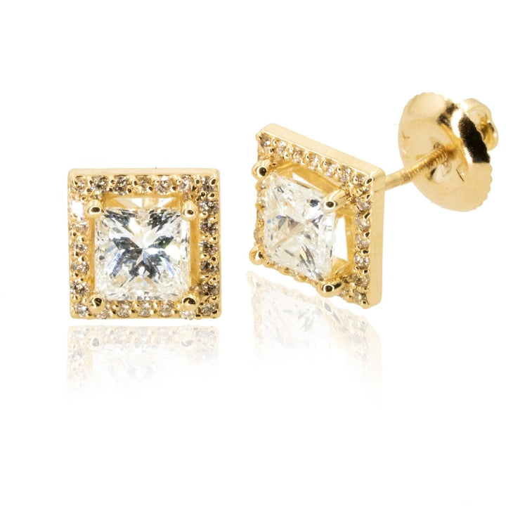 0.25CTW DIAMOND STUD EARRINGS G SI LOW PRICE!