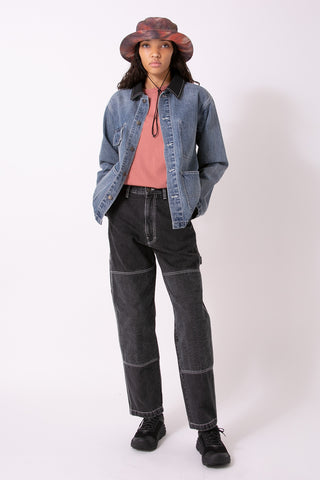 Field Bucket Cap/Indigo Chore Coat/Double Knee Trousers