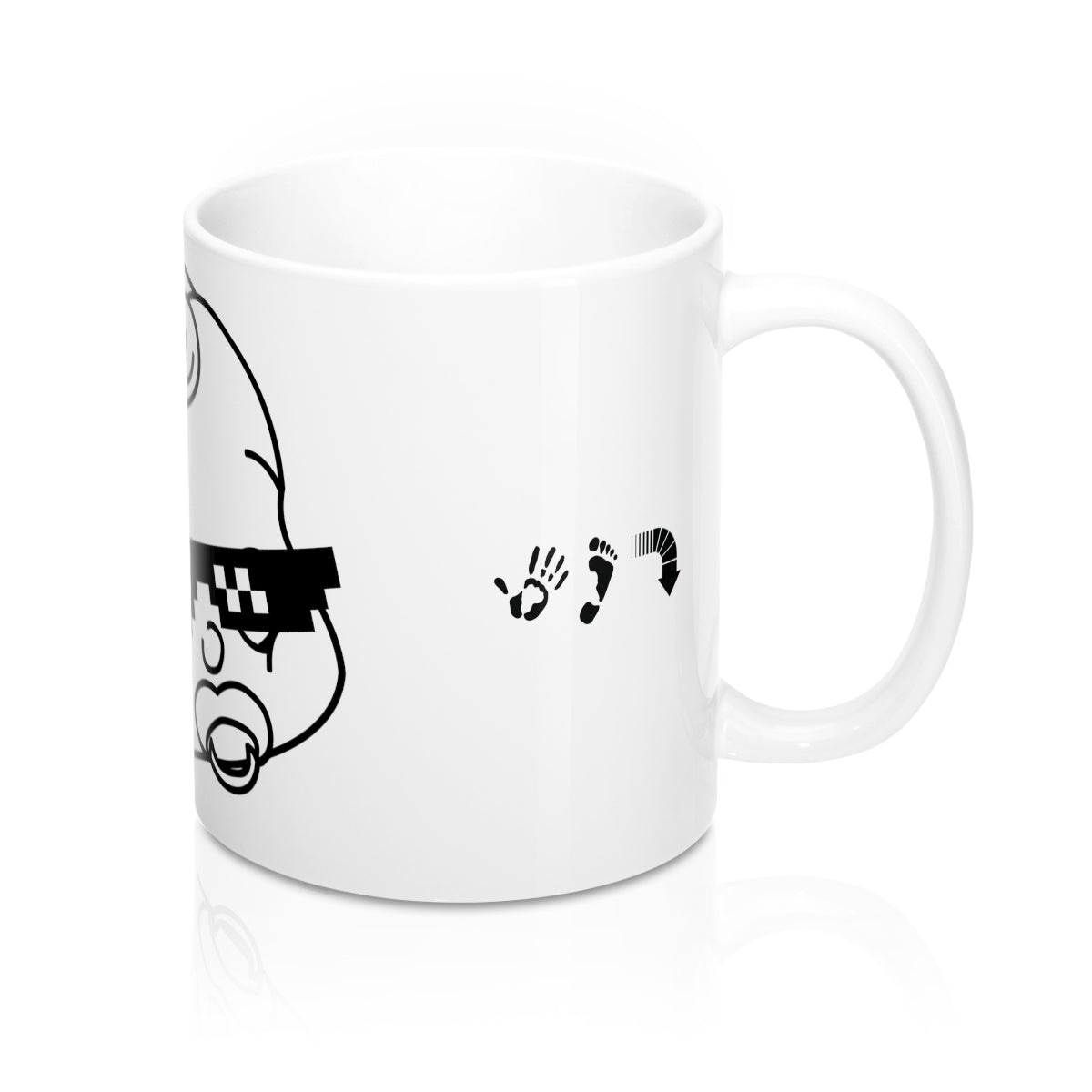 Five Toes Down Cool Baby Mugs