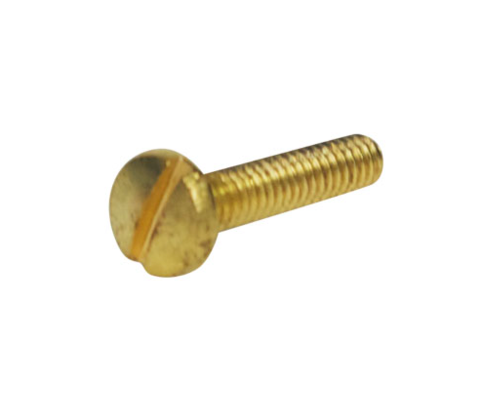 Picture of Fin Screw And Plate - Brass (8/32)
