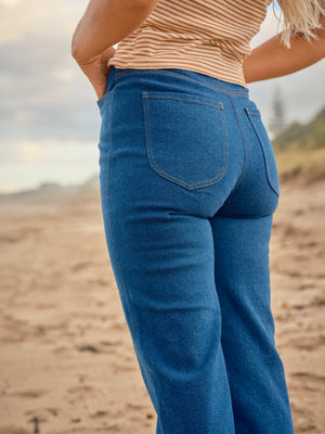 Image of Bella Jeans in Dark Indigo