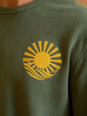 Image of Kanpai Crew in Dark Rover Green