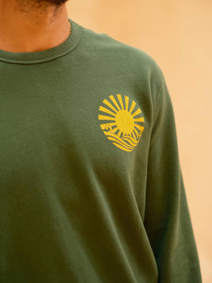 Image of Kanpai Crew in Dark Rover Green