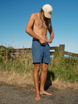 Image of Pinnacle Shorts in Indigo Denim