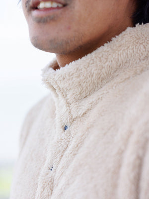 Image of Shaggy Pullover in Natural