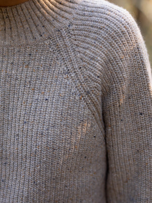 Image of Teddy Sweater in Oatcake