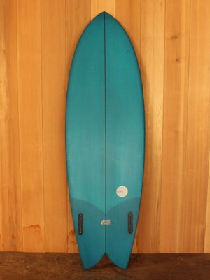 Image of 5'10 Radio Classic Fish - Electric Blue in undefined