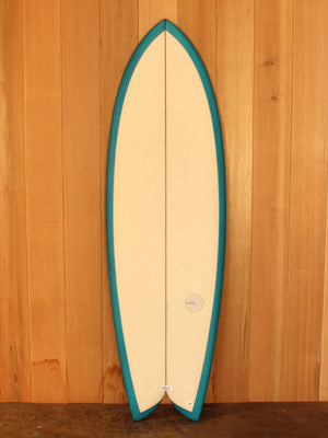 Image of 5'10 Radio Classic Fish - Electric Blue in undefined