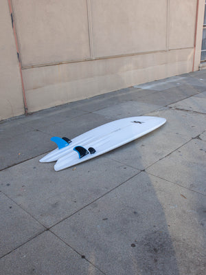 Image of 5'10 Stu Kenson Rocket Fish Twinzer in undefined