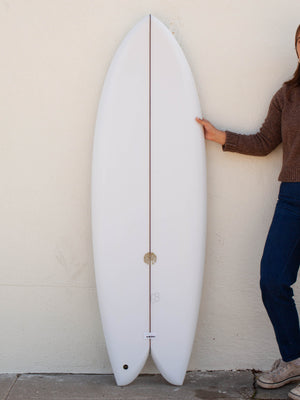 Image of 5'6 Simon Shapes Custom Fish Glass on Keels in undefined