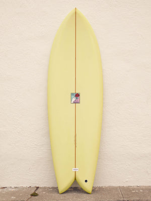 Image of 5'7 Grant Noble White Dove Fish in undefined