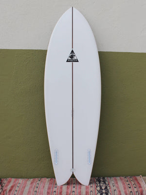 Image of 5'7 Yee Shapes Twin Fin Fish in undefined