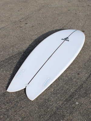 Image of 5'7 Yee Shapes Twin Fin Fish in undefined
