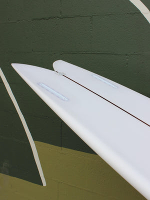 5'7 Yee Shapes Twin Fin Fish - Mollusk Surf Shop - description