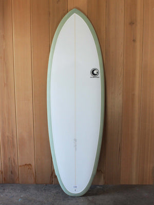 5'8 Allan Gibbons Twin Egg - Mollusk Surf Shop 