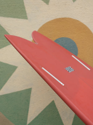 5'8 Radio Classic Fish - Rose - Mollusk Surf Shop - description