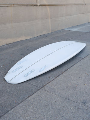 Image of 5'9 Simon Shapes Diamond Tail Step Bottom Quad in undefined