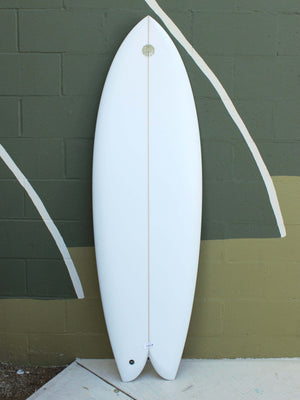 5'9 Simon Shapes Quad Fish - Mollusk Surf Shop