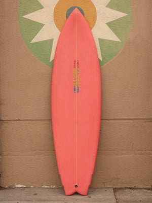 6'0 Beamish Double Wing 6 Channel Twin - Mollusk Surf Shop