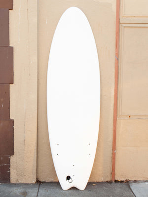 Image of 6'0 Catch Surf Swallow Tail - Blank - White in undefined