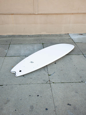 Image of 6'0 Catch Surf Swallow Tail - Blank - White in undefined