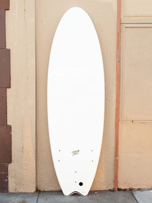 Image of 6'0 Catch Surf Swallow Tail - Blank - White in undefined