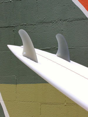 6'2 Allan Gibbons Twin Fin (Used) - Mollusk Surf Shop - description