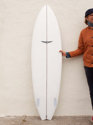 Image of 6'6 Allan Gibbons Twin Fin in undefined