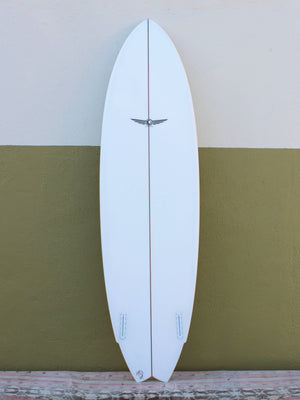 Image of 6'6 Allan Gibbons Twin Fin in undefined