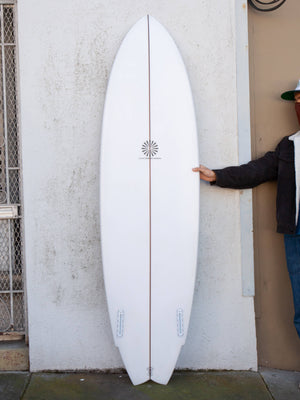 Image of 6'6 Allan Gibbons Twin fin in undefined