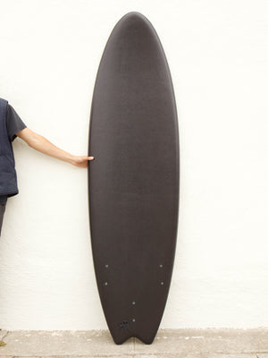 Image of 6'6 Catch Surf Swallow Tail - Blank - Black in undefined