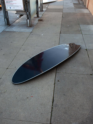 Image of 6'6 Catch Surf Swallow Tail - Blank - Black in undefined