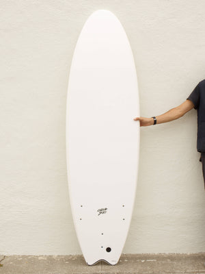 Image of 6'6 Catch Surf Swallow Tail - Blank - White in undefined