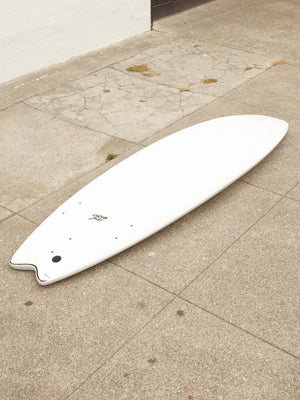 Image of 6'6 Catch Surf Swallow Tail - Blank - White in undefined