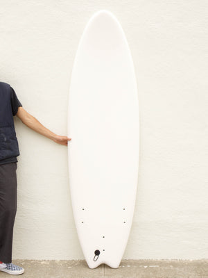 Image of 6'6 Catch Surf Swallow Tail - Blank - White in undefined