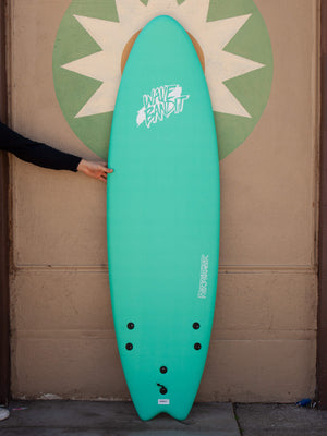 Image of 6'6 Wave Bandit Performer - Turquoise in undefined