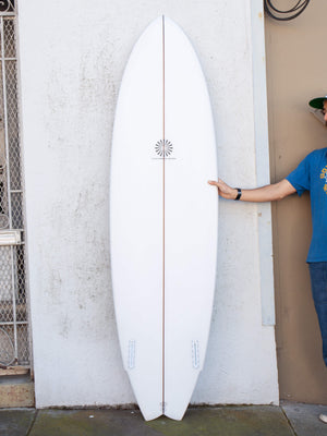 Image of 6'8 Allan Gibbons Twin fin in undefined