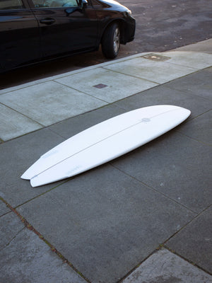 Image of 6'8 Allan Gibbons Twin fin in undefined
