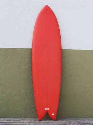 Image of 6'8 Christenson Long Fish - Red in undefined