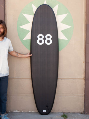 Image of 7'0 88 Surfboard ~ Black/Black in undefined