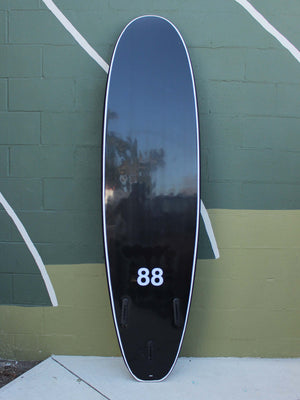 Image of 7'0 88 Surfboard ~ Black/Black in undefined