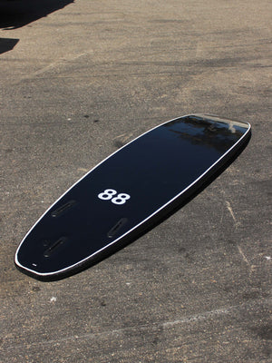 Image of 7'0 88 Surfboard ~ Black/Black in undefined