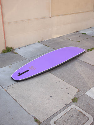 Image of 7'0 88 Surfboard ~ Black/Purple in undefined