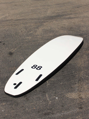 Image of 7'0 88 Surfboard ~ Black/White in undefined