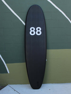 Image of 7'0 88 Surfboard ~ Black/White in undefined