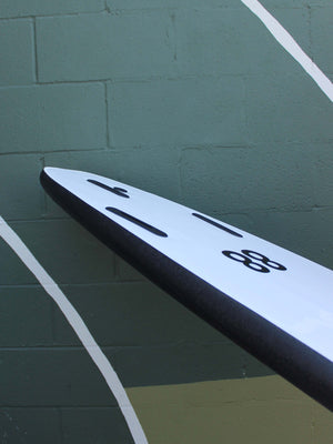 7'0 88 Surfboard ~ Black/White - Mollusk Surf Shop - description