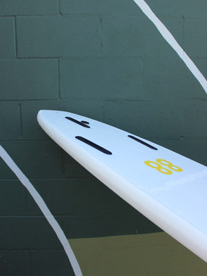 7'0 88 Surfboard ~ White/White - Mollusk Surf Shop - description