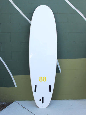 Image of 7'0 88 Surfboard ~ White/White in undefined