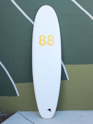 Image of 7'0 88 Surfboard ~ White/White in undefined